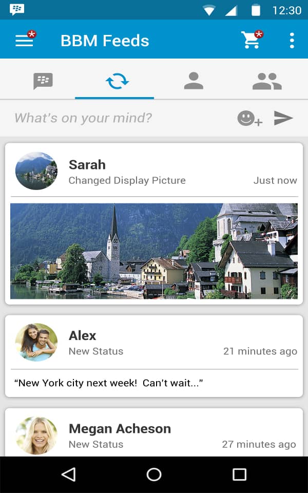 تحميل تطبيق بيبي ام BBM2 للايفون والاندرويد مجانا برابط مباشر